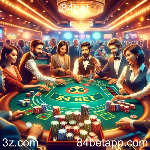 A Emoção dos Cassinos ao Vivo no 84bet